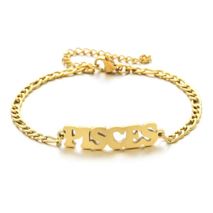 Zodiac Sign Bracelet